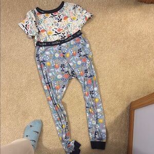 Colorful Floral Pajama Set